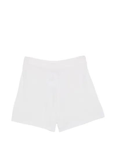 Allude Drawstring Shorts In White