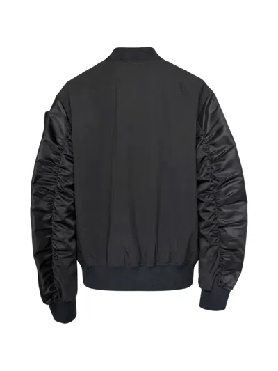 Blauer Zip Bomber Jacket In Black
