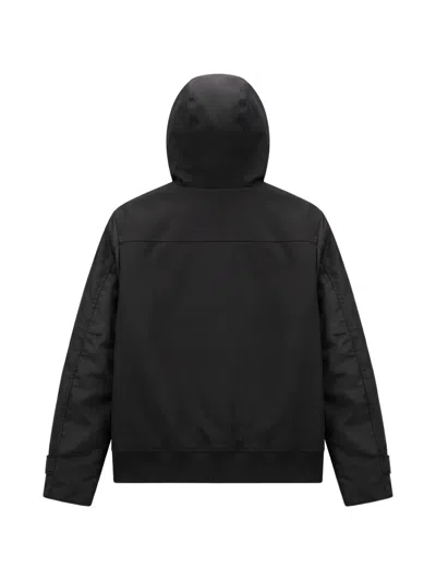 Blauer Marcella Hooded Button Jacket In Blue