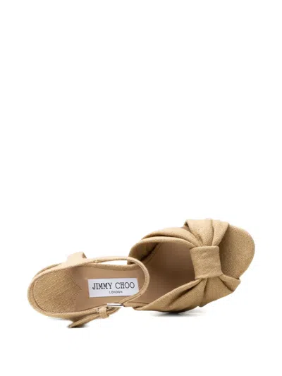 Jimmy Choo Platform-heel Sandals In Multi