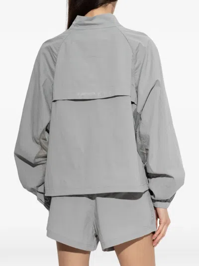 Rethinkit Studios Mesh-panel Jacket In Gray
