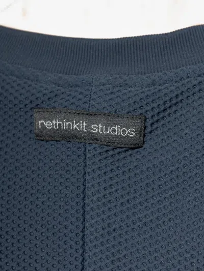 Rethinkit Studios Mesh Tank Top In Blue