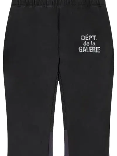 Gallery Dept. Flared Sweatpants In Blue