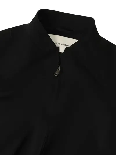 Entire Studios Tria Zip-up Jacket In Black