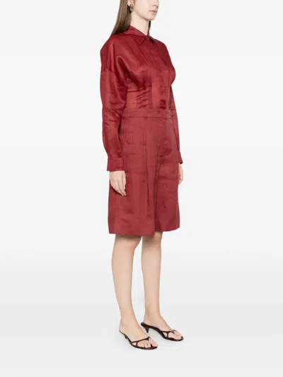 Max Mara Caravan Tailored Knee-length Shorts In Multi
