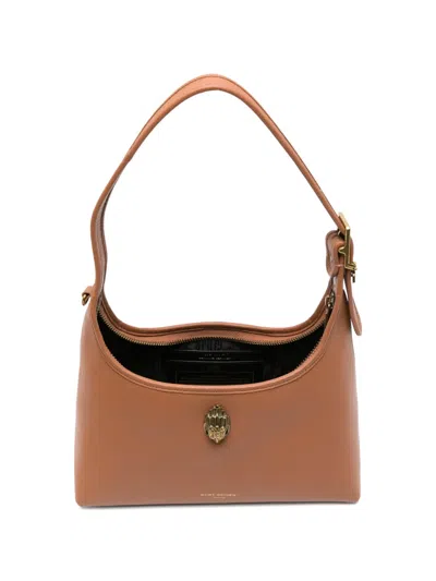 Kurt Geiger Eagle Shoulder Bag In Brown