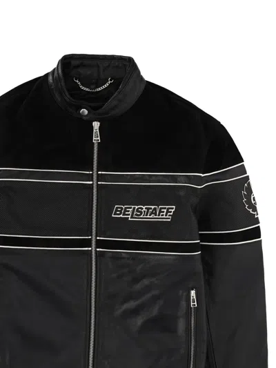 Belstaff Competition Speed Leather Jacket In Black