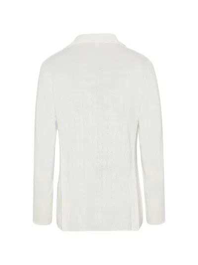 Lardini Notched-lapel Single-breasted Blazer In Neutral