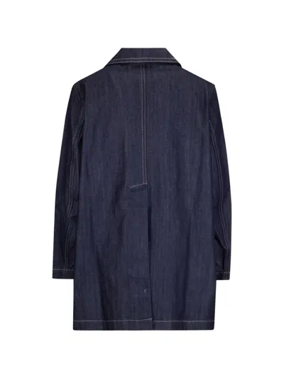 Sofie D'hoore Caban Double-breasted Jacket In Blue