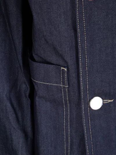 Sofie D'hoore Caban Double-breasted Jacket In Blue