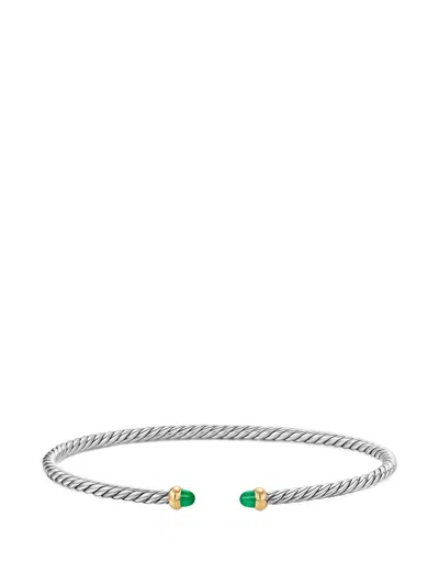 David Yurman Micro Cable Flex® Bracelet In Silver