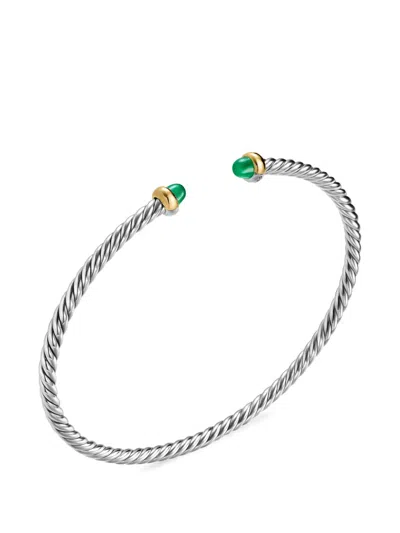 David Yurman Micro Cable Flex® Bracelet In Silver