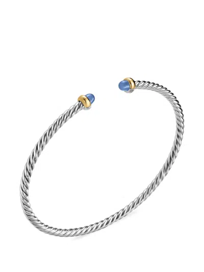 David Yurman Micro Cablespira® Flex Bracelet In Silver