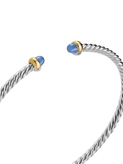 David Yurman Micro Cablespira® Flex Bracelet In Silver