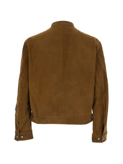 Coor Suede Jacket In Multi