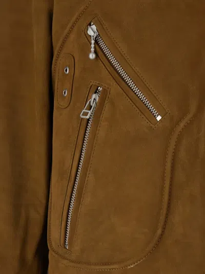 Coor Suede Jacket In Multi