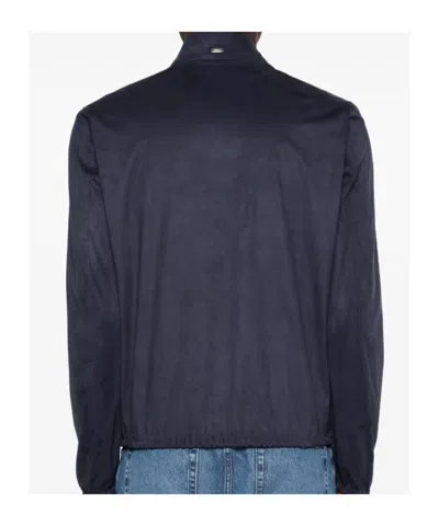 Herno Zip-up Long-sleeve Jacket In Black