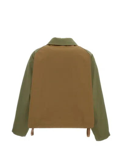 Barena Venezia Button Patch Pocket Jacket In Green