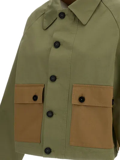 Barena Venezia Button Patch Pocket Jacket In Green