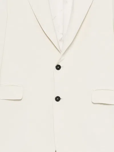 Barena Venezia Button Flap-pocket Blazer In Neutral