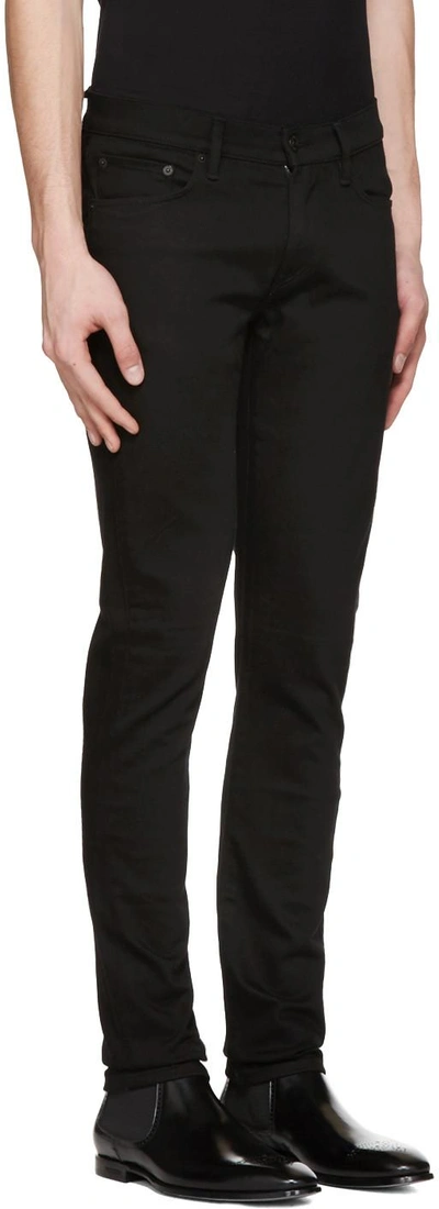 Shop Burberry Black Slim Jeans