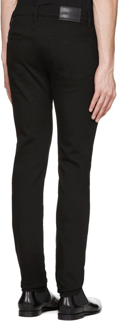 Shop Burberry Black Slim Jeans