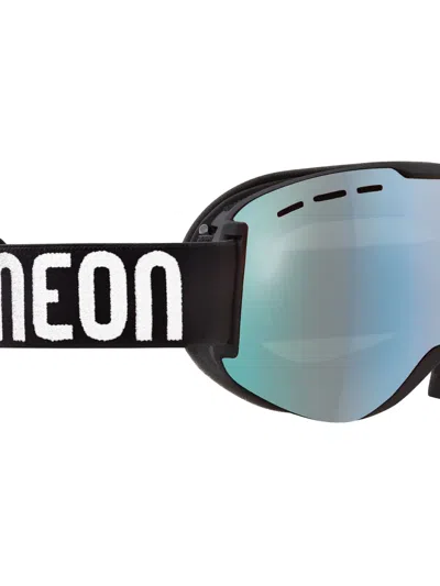 Neon Dragon Mask Ski Glasses In Black