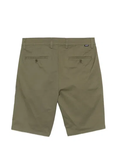 Aspesi Button Shorts In Green