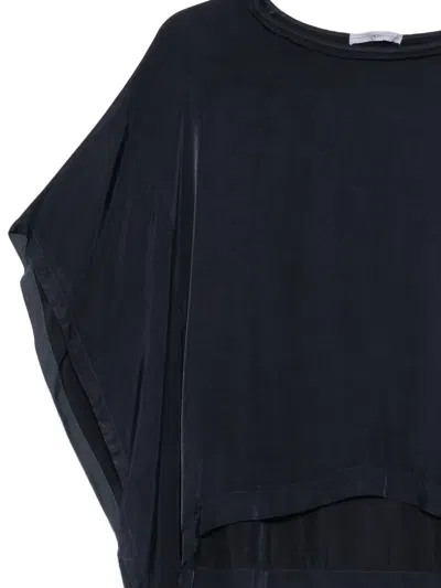 High Layered Top In Black