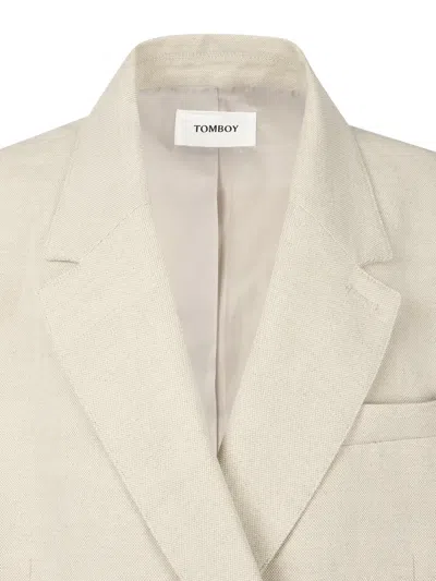 Tomboy Maxi Button Jacket In Multi