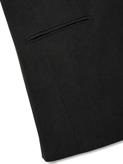 Tomboy Back Slit Jacket In Black