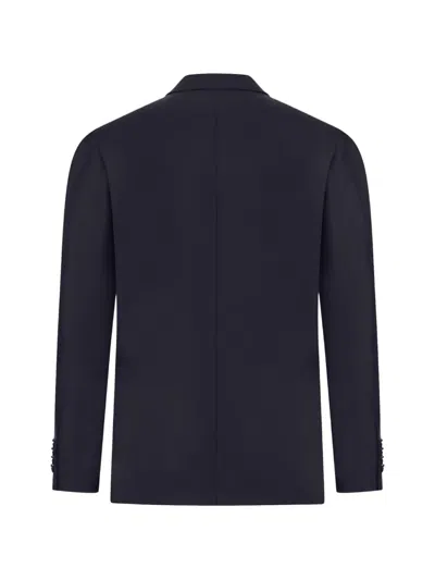 Lardini Single-breasted Tailored Suit In Blue
