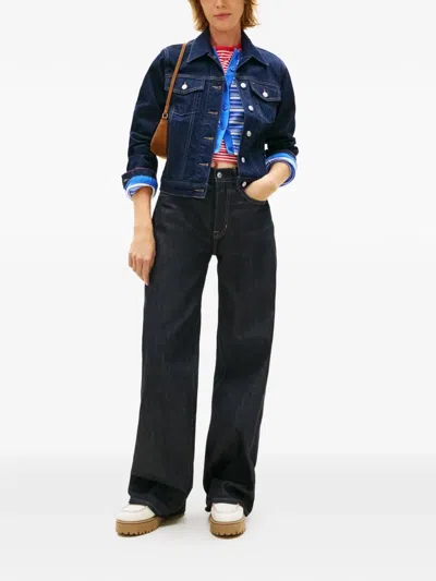 Tommy Hilfiger Button-up Jacket In Blue