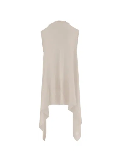 Sa Su Phi Open-front Vest In Neutral