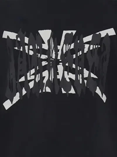 44 Label Group Hard Music Printed T-shirt In Black