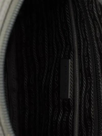 Prada Re-nylon Shoulder Bag In Black