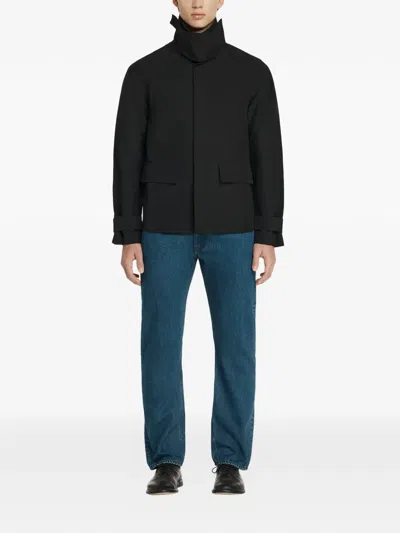 Entire Studios Long-sleeve Jacket In Black