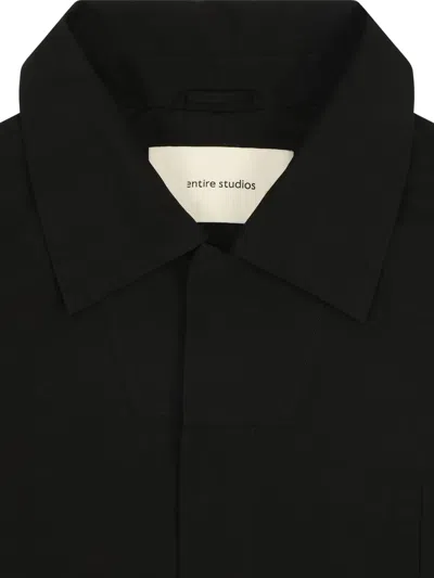 Entire Studios Long-sleeve Jacket In Black