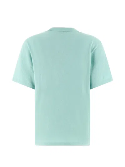 Kenzo Cartoon Logo Crew Neck Graphic T Shirt In Blue
