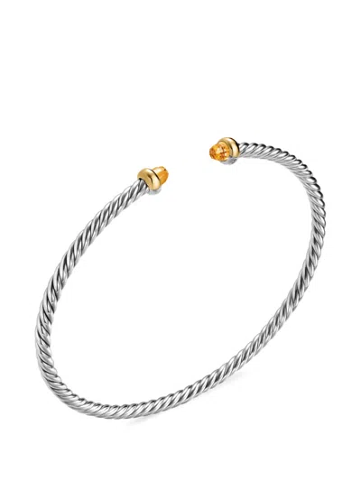 David Yurman Micro Cable Flex® Bracelet In Neutral