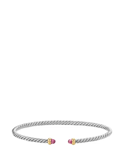 David Yurman Micro Cable Flex® Bracelet In Metallic
