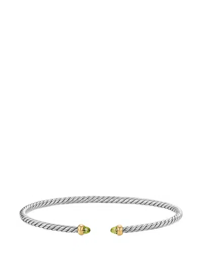 David Yurman Micro Cable Flex® Bracelet In Silver