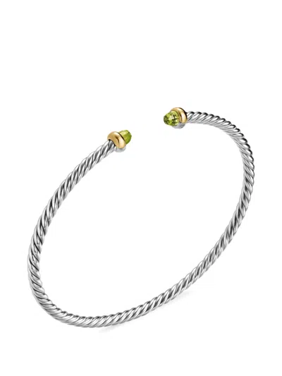 David Yurman Micro Cable Flex® Bracelet In Silver