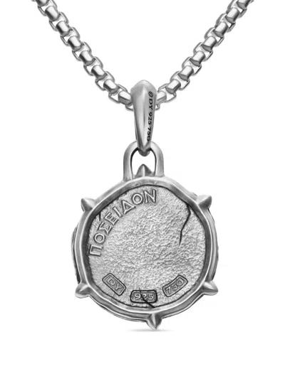 David Yurman Poseidon Amulet In Silver