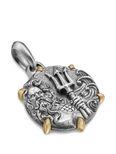David Yurman Poseidon Amulet In Silver