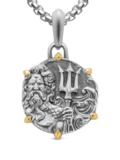 David Yurman Poseidon Amulet In Silver