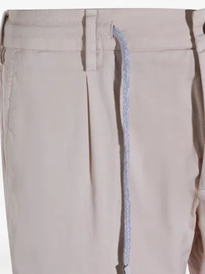 Eleventy Drawstring Trousers In Pink