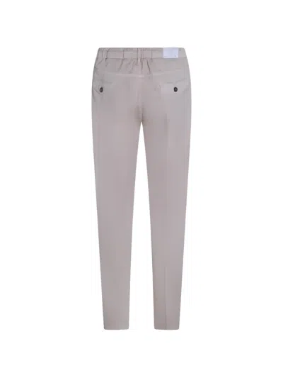 Eleventy Drawstring Trousers In Pink