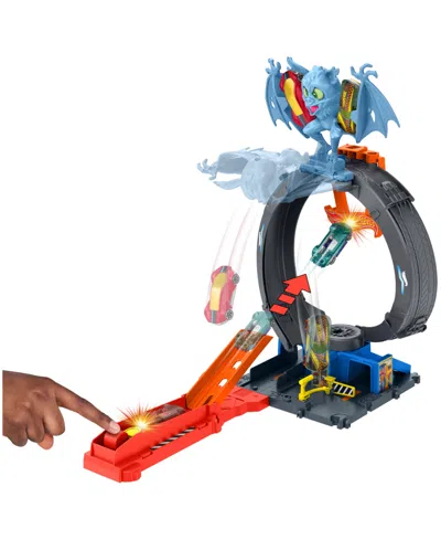 Hot Wheels City Bat Loop Attack Playset In Multi