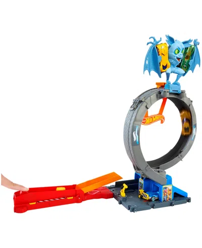 Hot Wheels City Bat Loop Attack Playset In Multi
